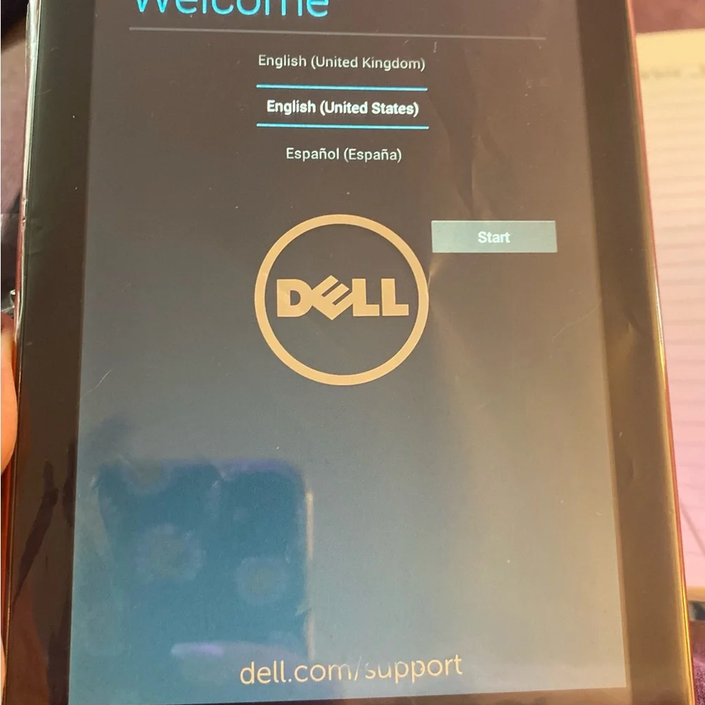 Dell Venue 7 Tablet - Red